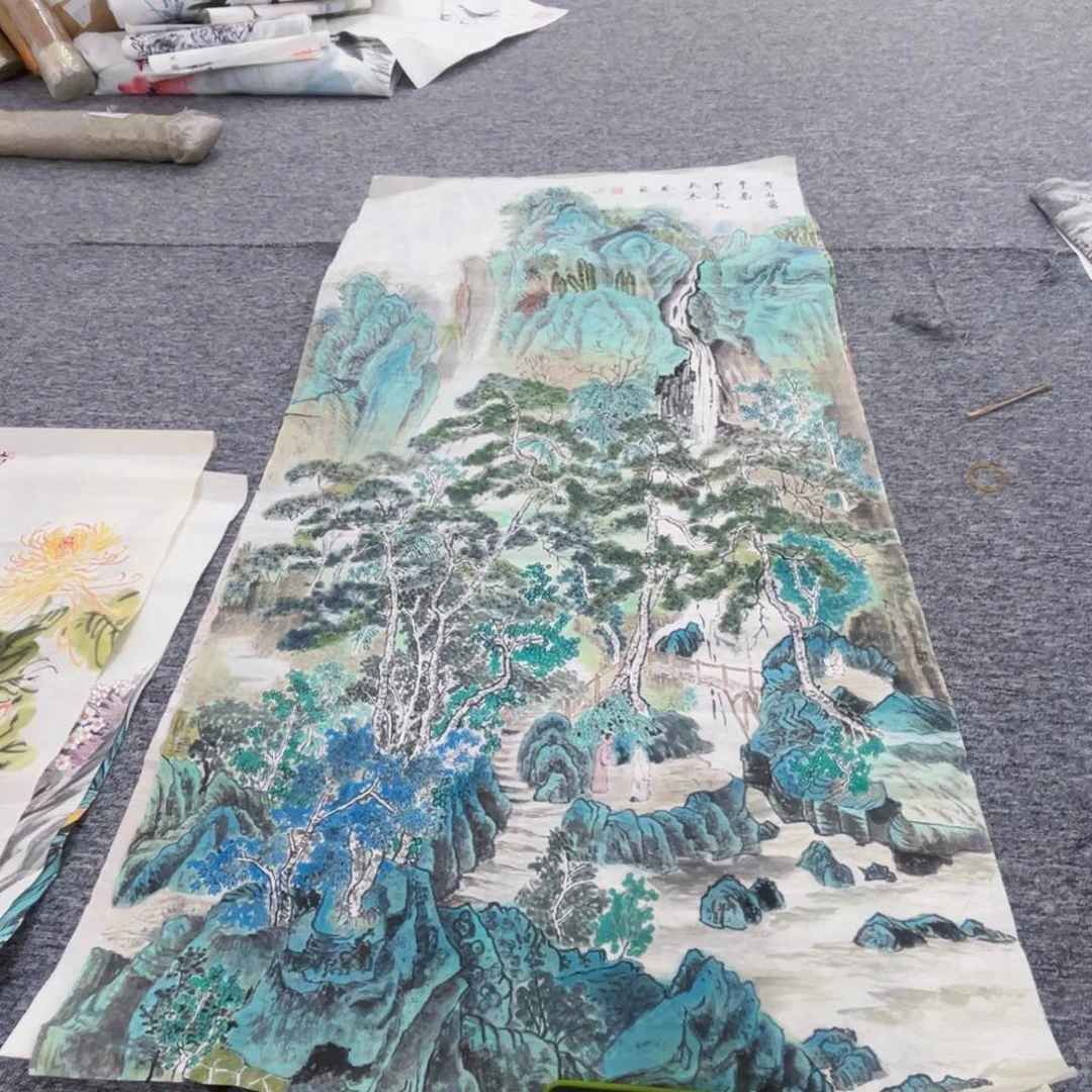 国画刘凤岚老师四尺作品