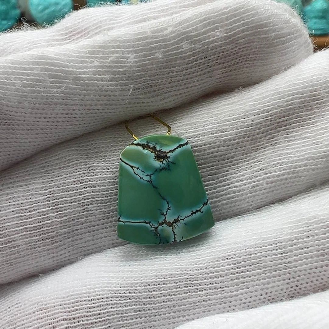 绿松石无事牌 未镶嵌