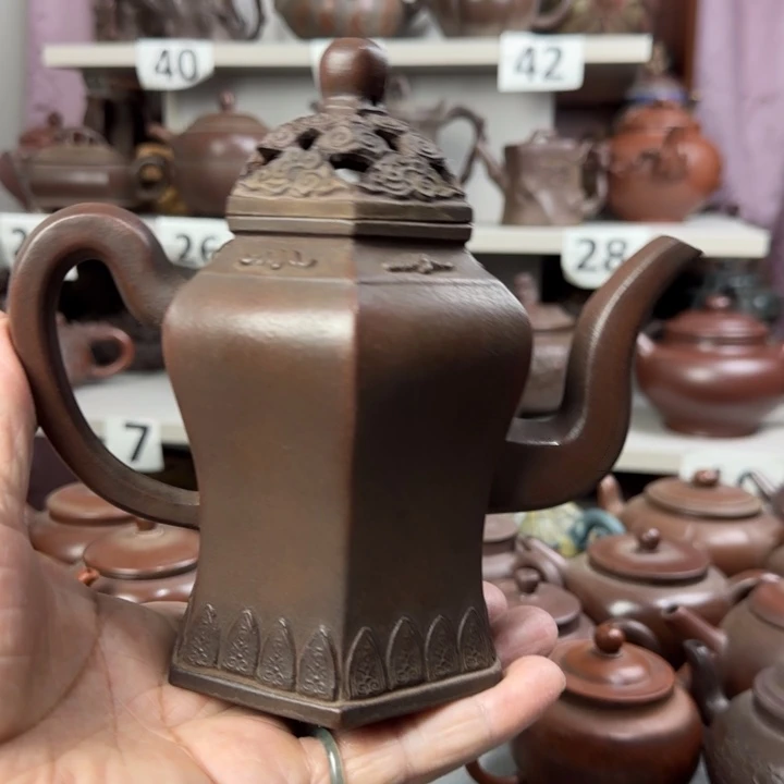 时***族紫砂壶泡茶茶杯茶壶