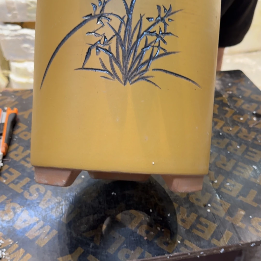 紫砂花盆口径17.22口径