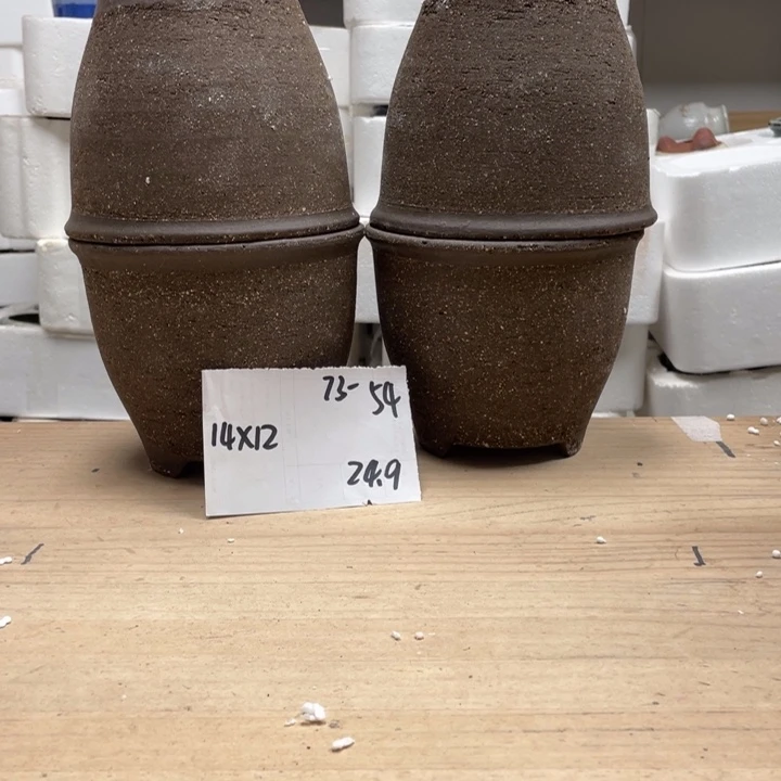 紫砂花盆多肉陶土花盆微瑕54