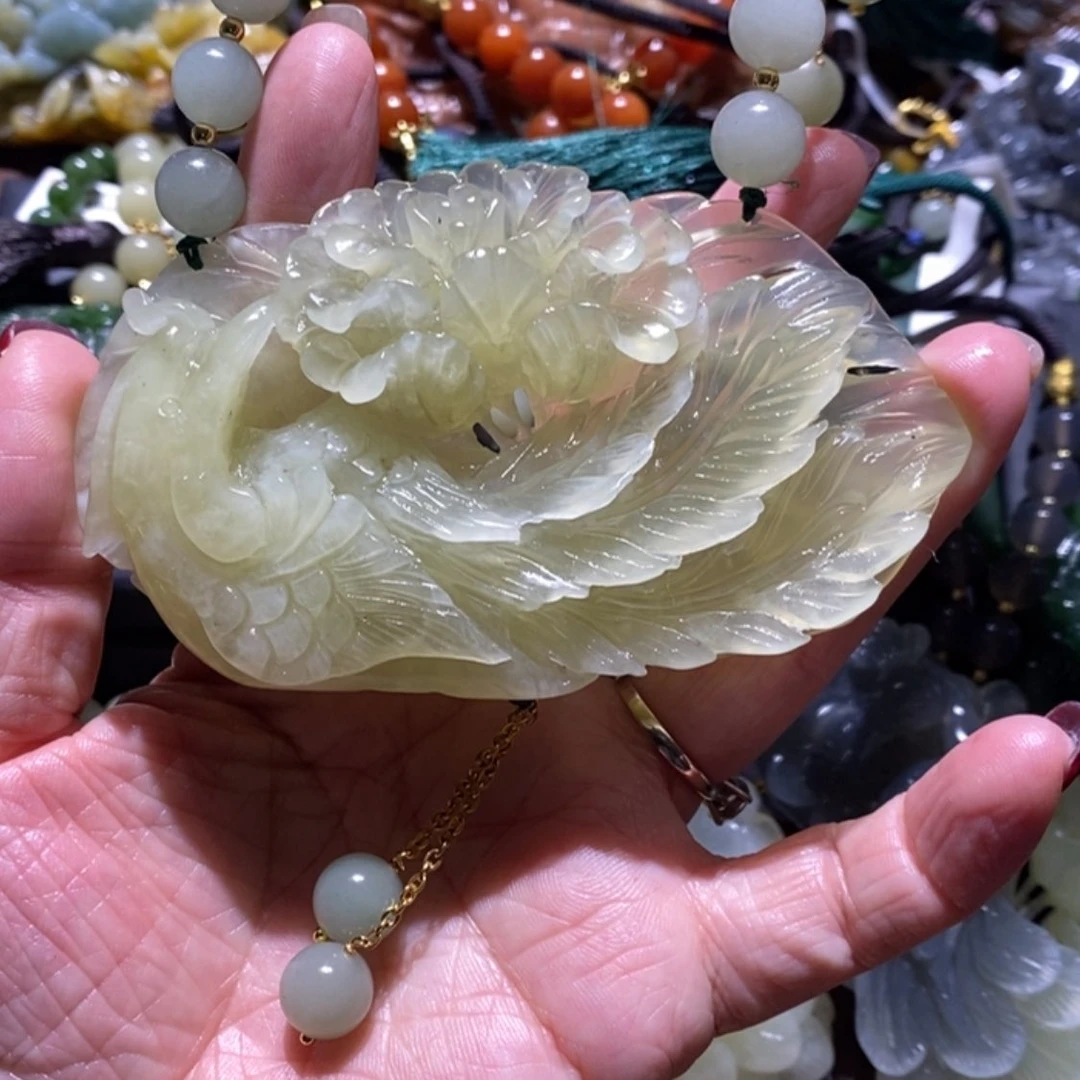 【闪购商品】岫玉毛衣链未镶嵌
