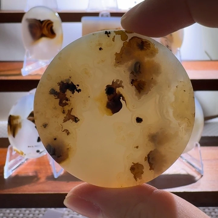 玛瑙/玉髓合金颈饰