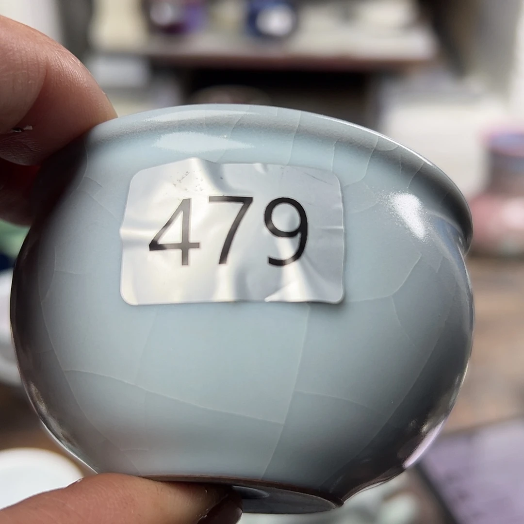 雪***吃陶摆件窑口自销原矿钧瓷