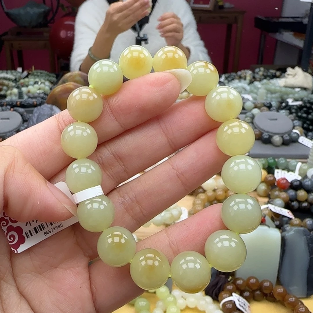 和田玉手链未镶嵌