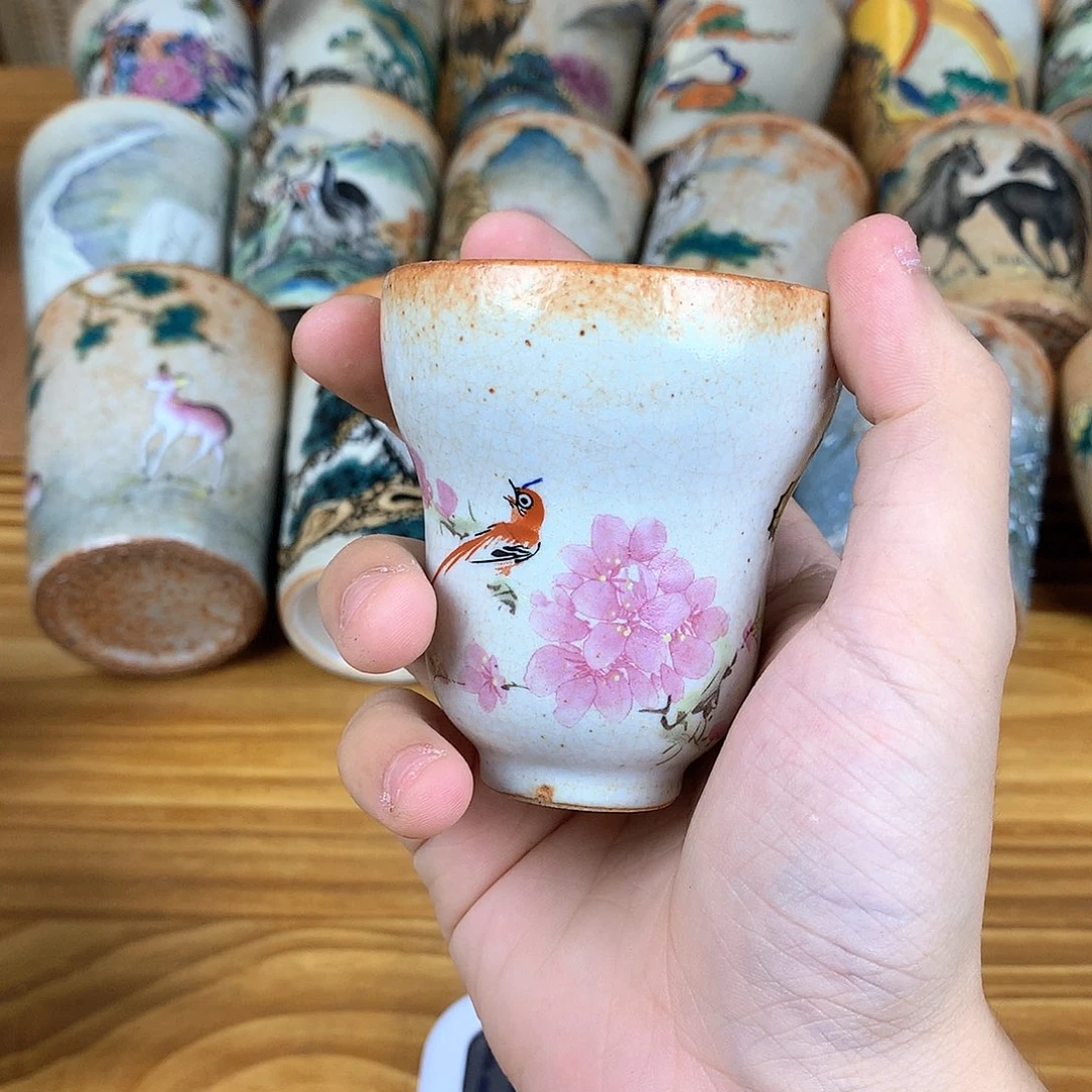 吕***布杯景德镇陶瓷手作