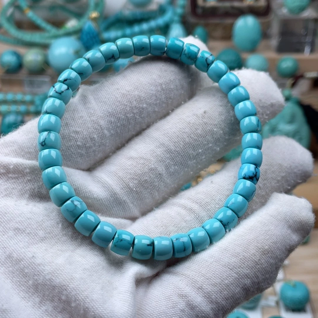 绿松石未镶嵌项链