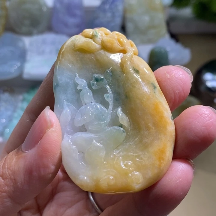 【闪购商品】颈饰未镶嵌翡翠观音