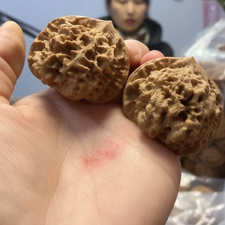 把件文玩核桃47.5官帽