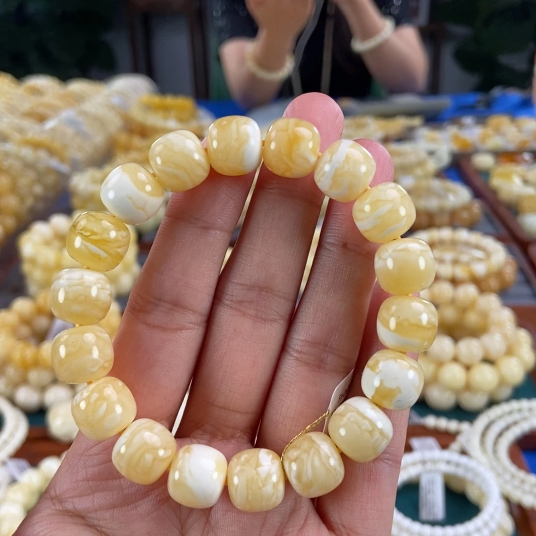 未镶嵌琥珀手链12虎皮老型19