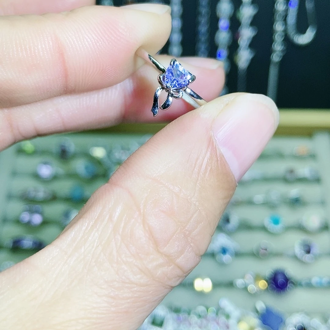 【闪购商品】未镶嵌戒指坦桑石