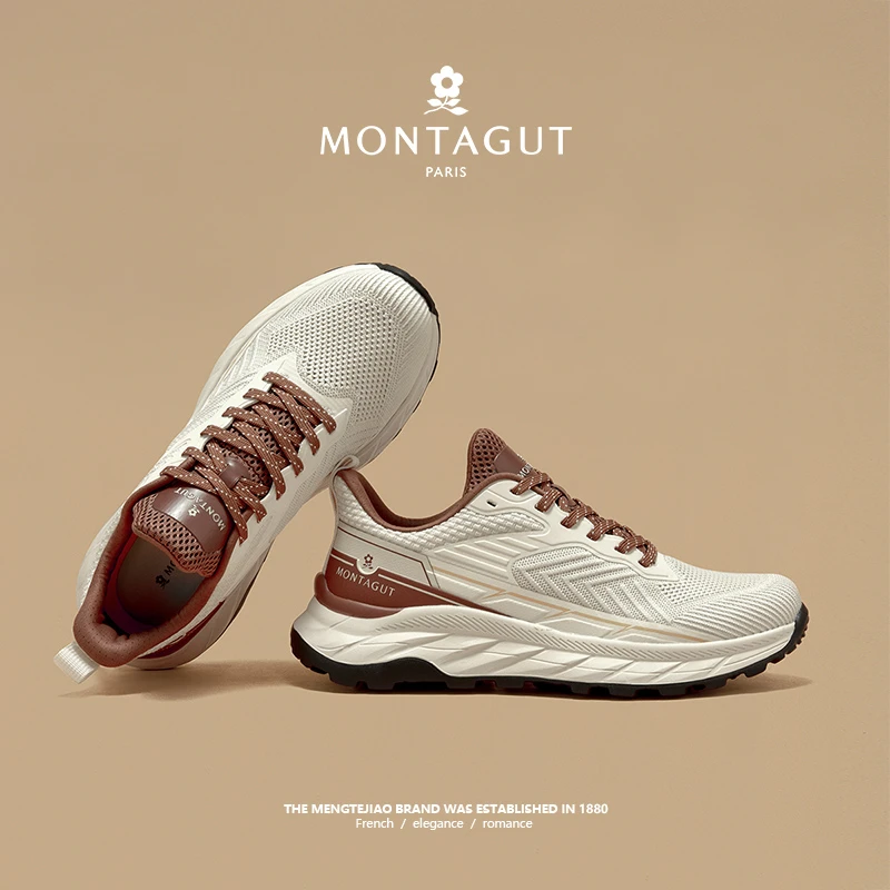 Montagut/梦特娇男鞋2025爆款运动鞋男士休闲鞋子时尚透气跑步鞋