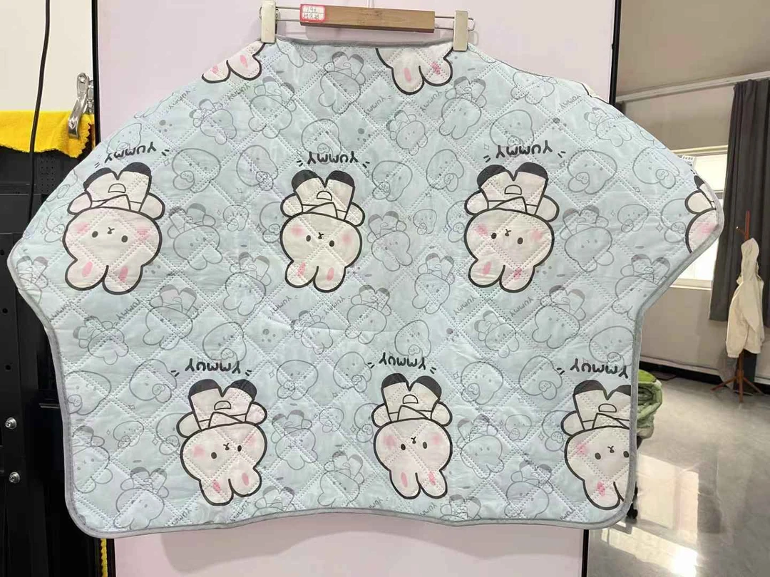 夏季薄款电动车防晒遮阳罩隔热挡风被春夏季通用颜色随机发dd