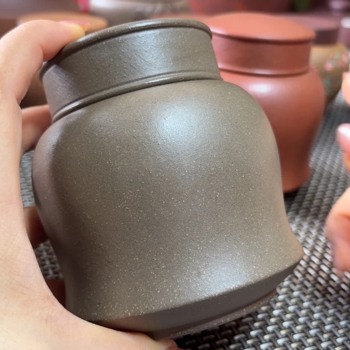 紫砂茶叶罐中高端紫砂茶叶罐