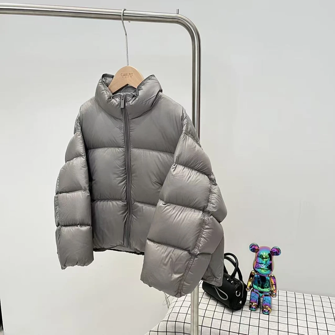 秋冬男童女童羽绒服灰色 1248阁系