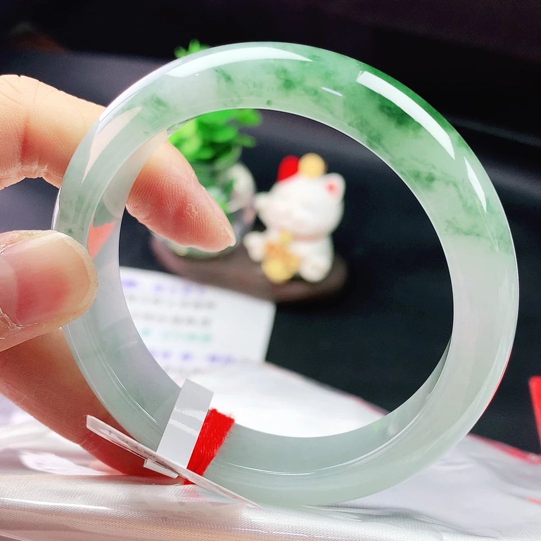 未镶嵌手镯翡翠56圈