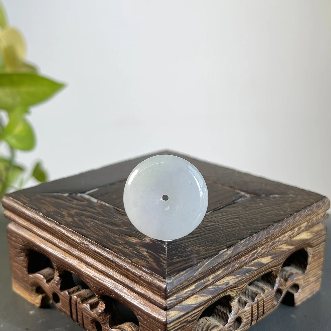 JYB16-05  天然缅甸A货翡翠  平安扣