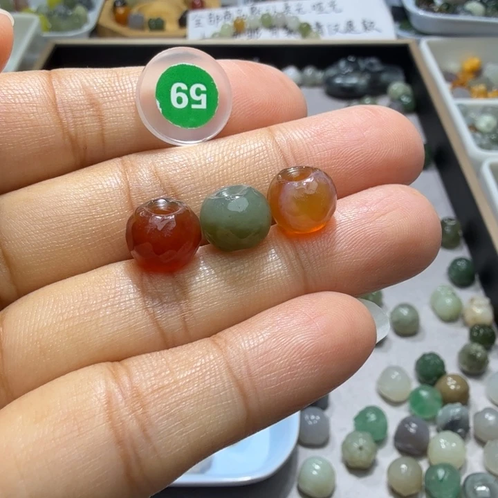 未镶嵌和田玉珠宝半成品