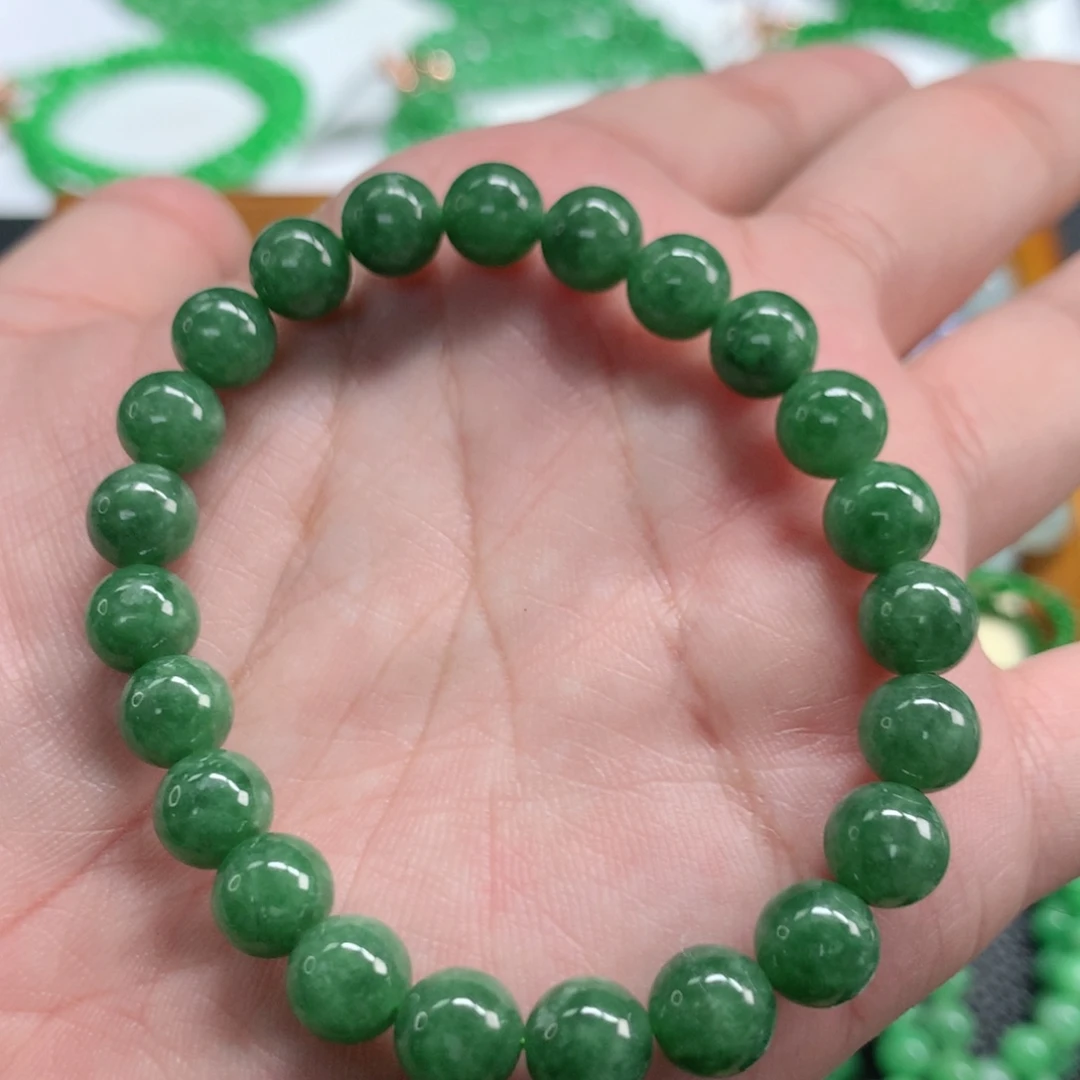 翡翠未镶嵌手链翡翠