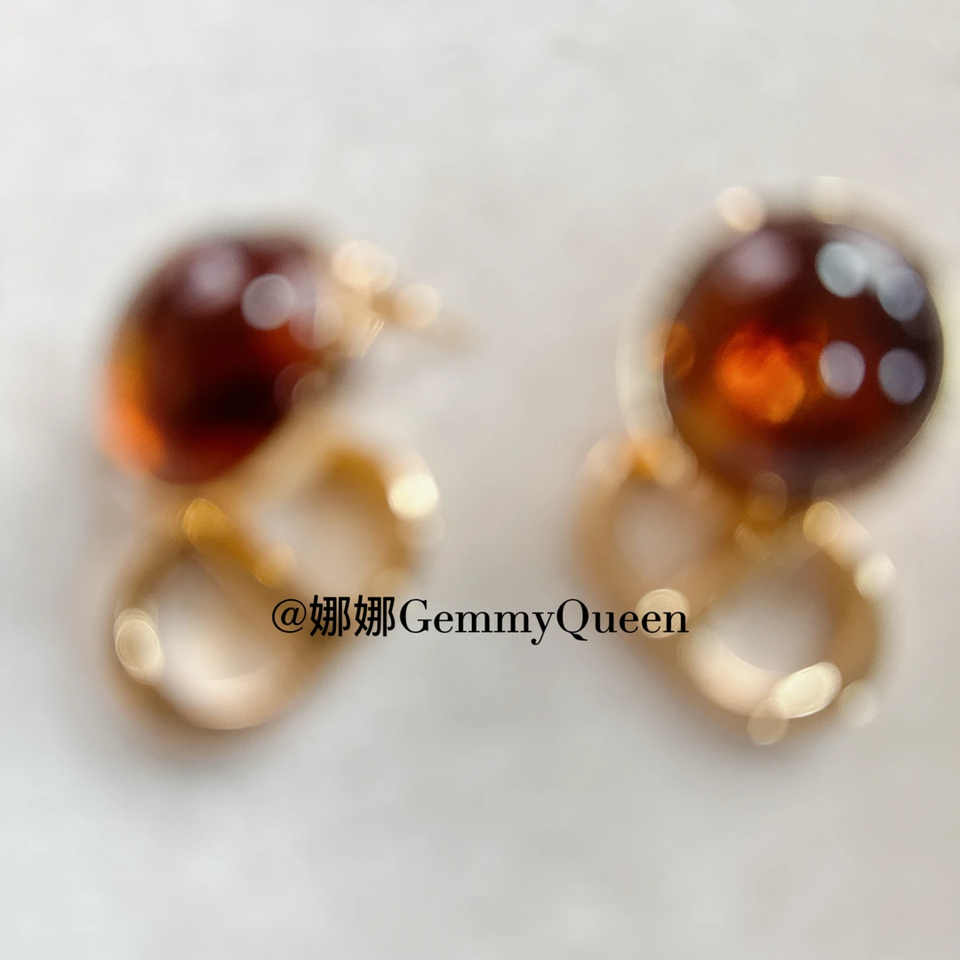 铜合金树脂耳饰 娜娜GemmyQueen耳环GQ08256