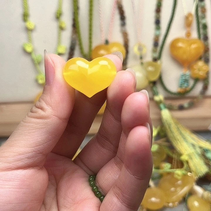 蜜蜡颈饰未镶嵌蜜蜡