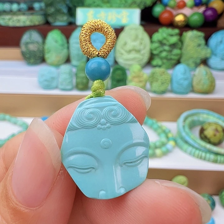 未镶嵌绿松石项链