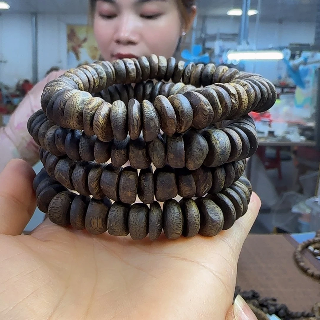 沉香手串多样性发货1条树丁紫棋沉水1015