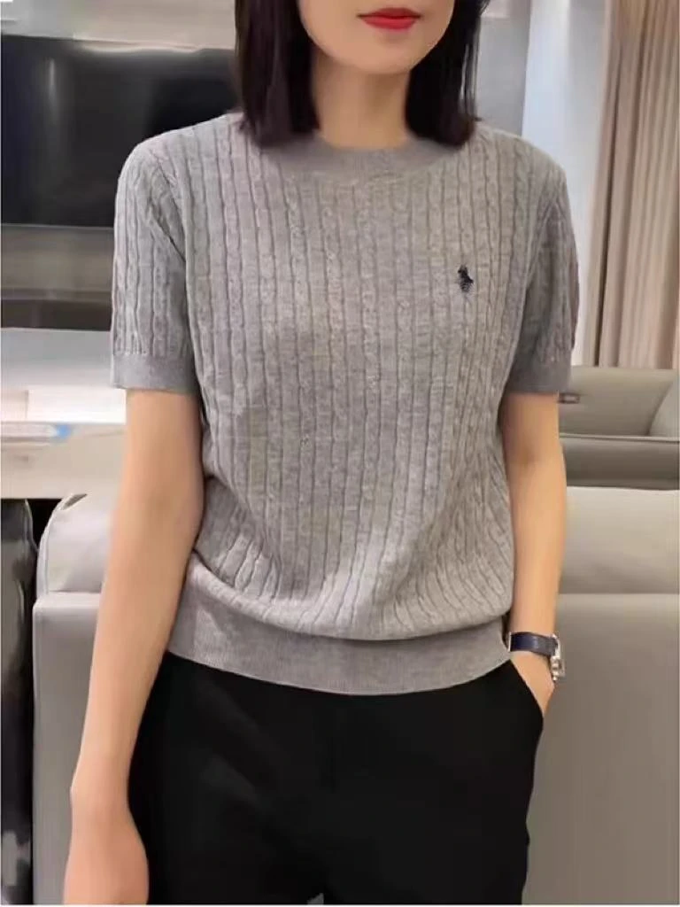 【自制~灰】新款短袖单简约2025时尚短袖百搭A667