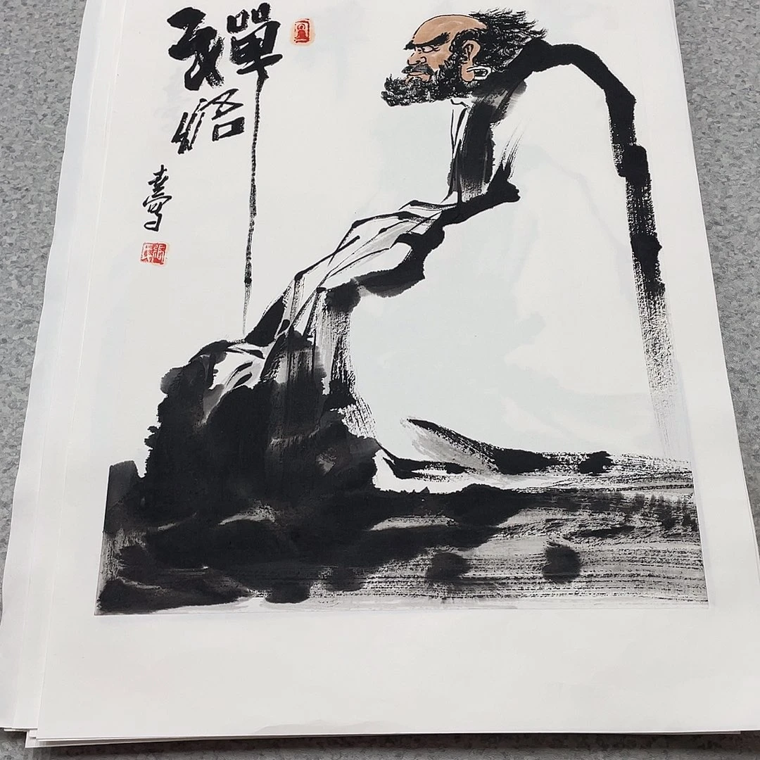 国画1.4平尺国画作品