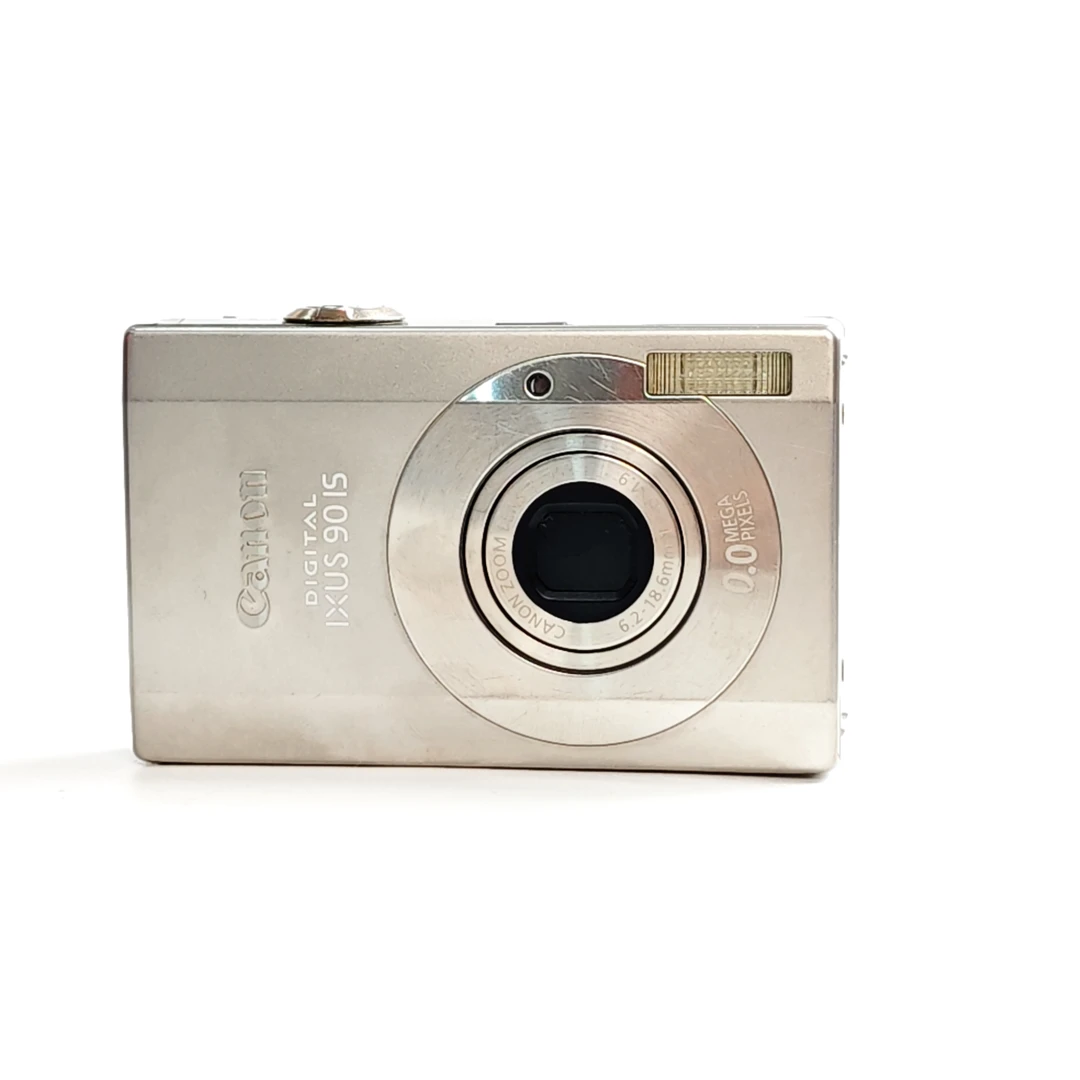 95新 Canon/佳能 ixus90银色原盒复古小方块一千万像素清透感出片