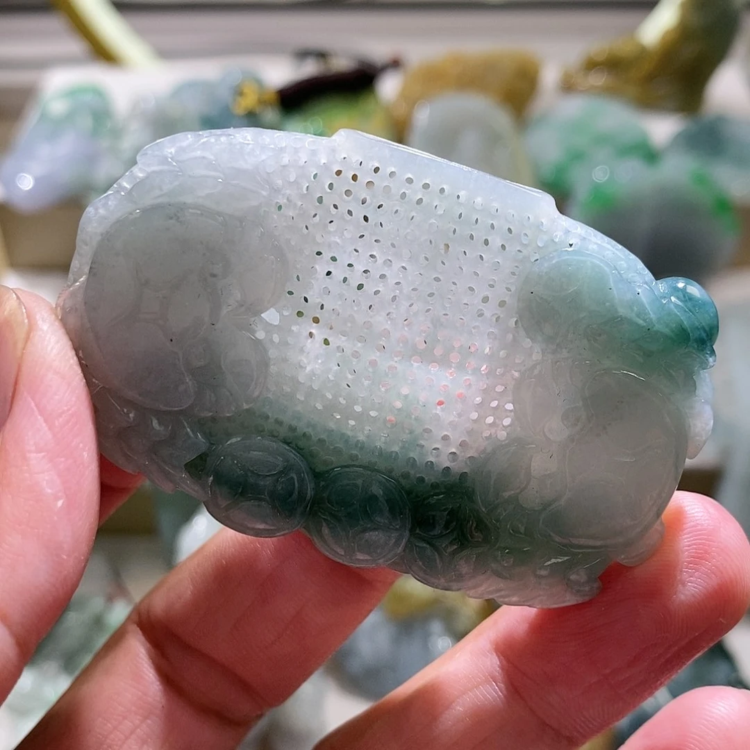 【闪购商品】翡翠颈饰未镶嵌1111111111111