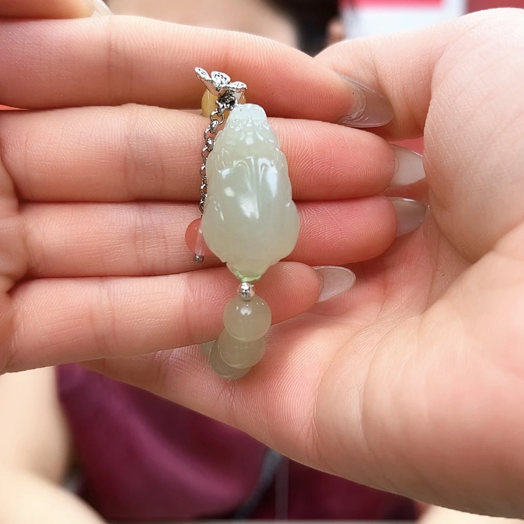 手链未镶嵌和田玉小皮球发一起