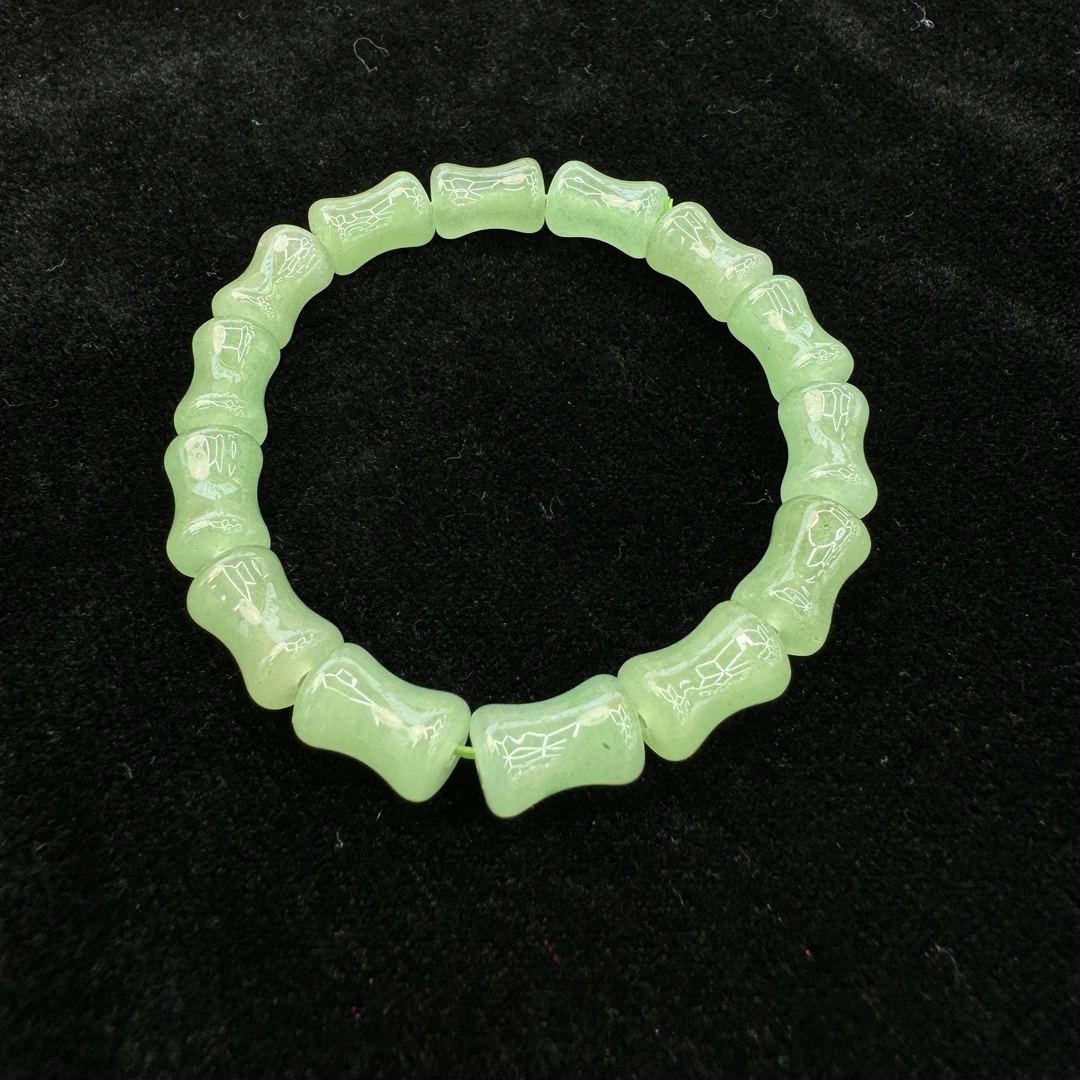 【大杨姐专属】【附证书+精美礼盒】东陵玉竹节手串时尚手串（DS23917）