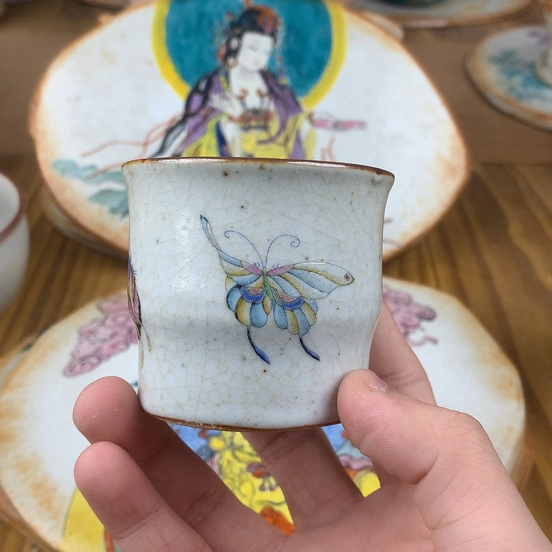 用***5杯景德镇陶瓷手作