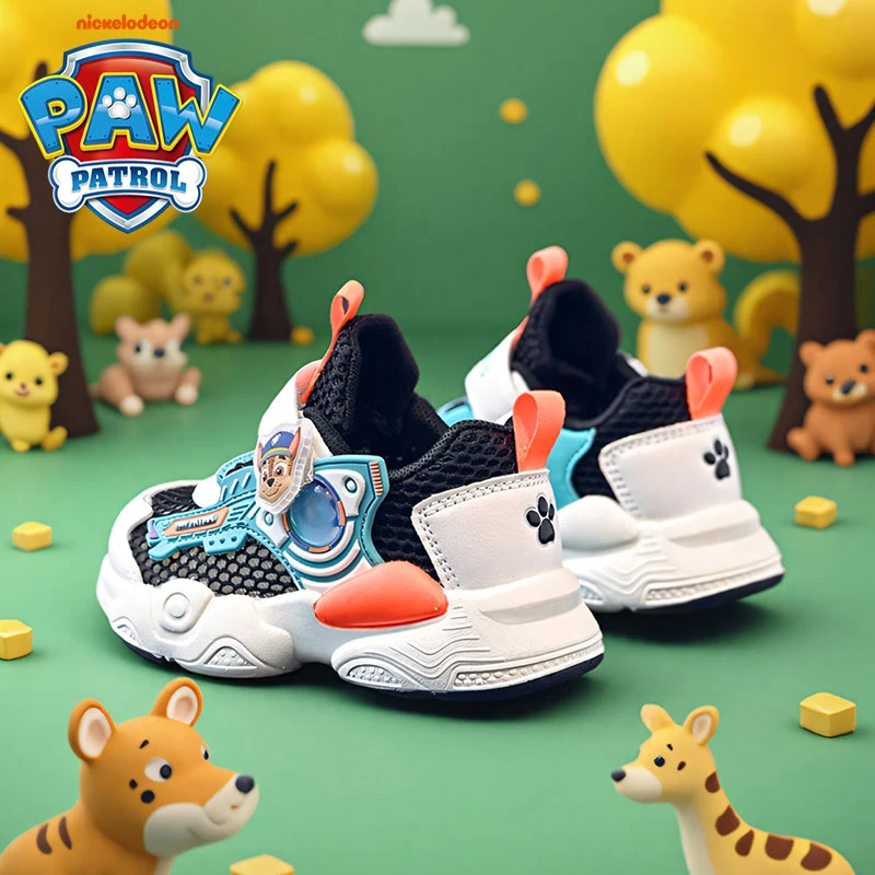 汪汪队立大功学步鞋2025年夏季新款软底舒适防滑幼儿园童鞋男宝宝