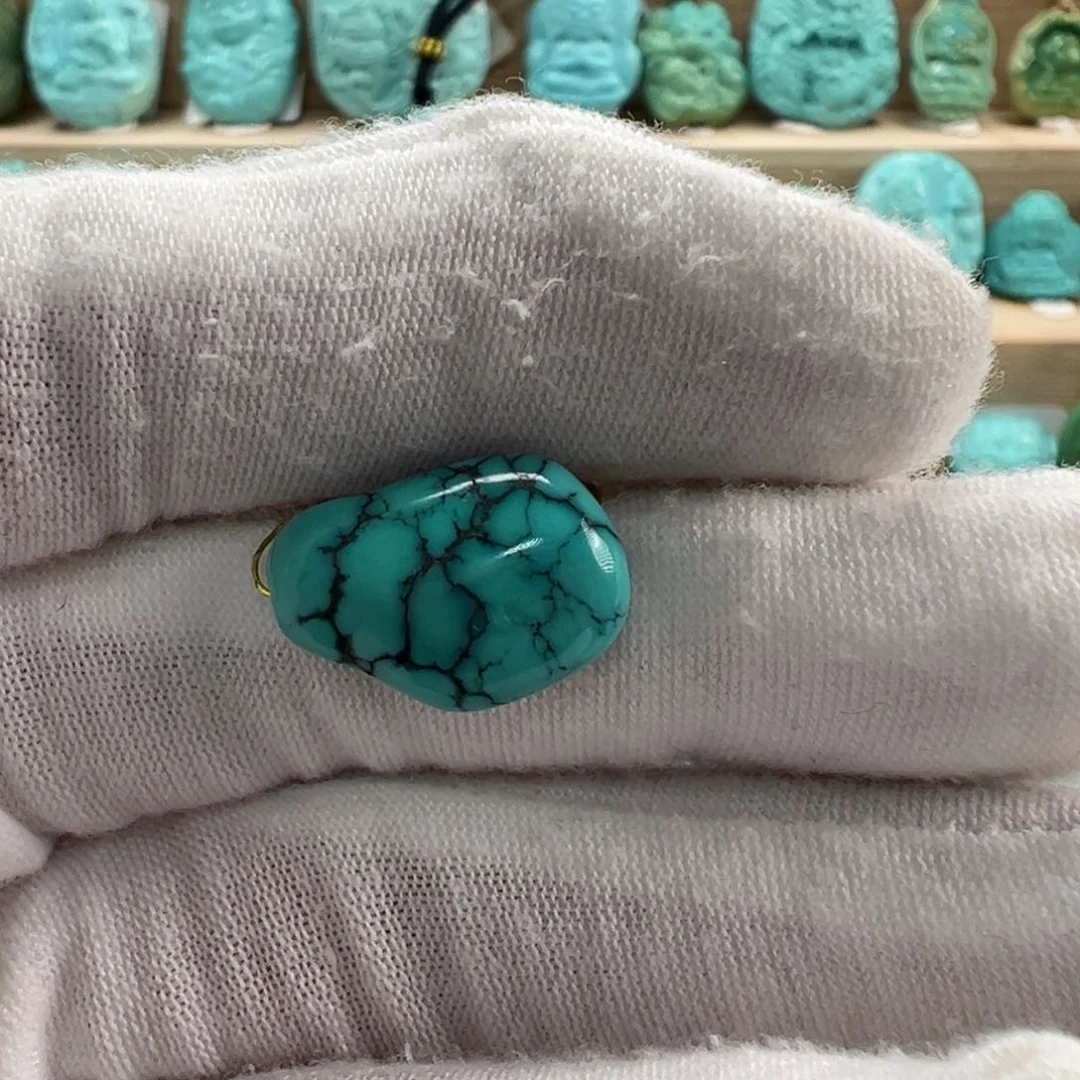 未镶嵌绿松石随形11.8mm