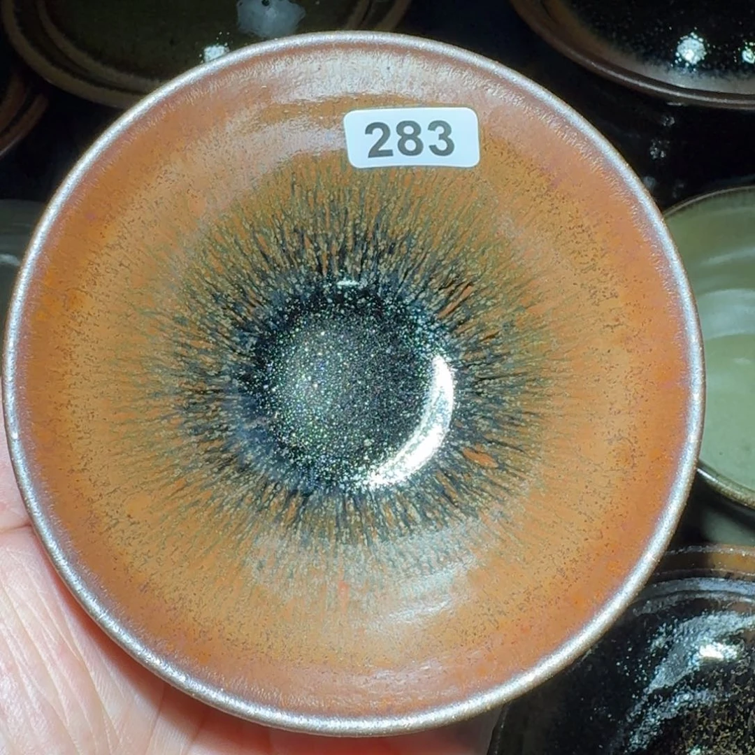 小雨茶盏手工柴烧