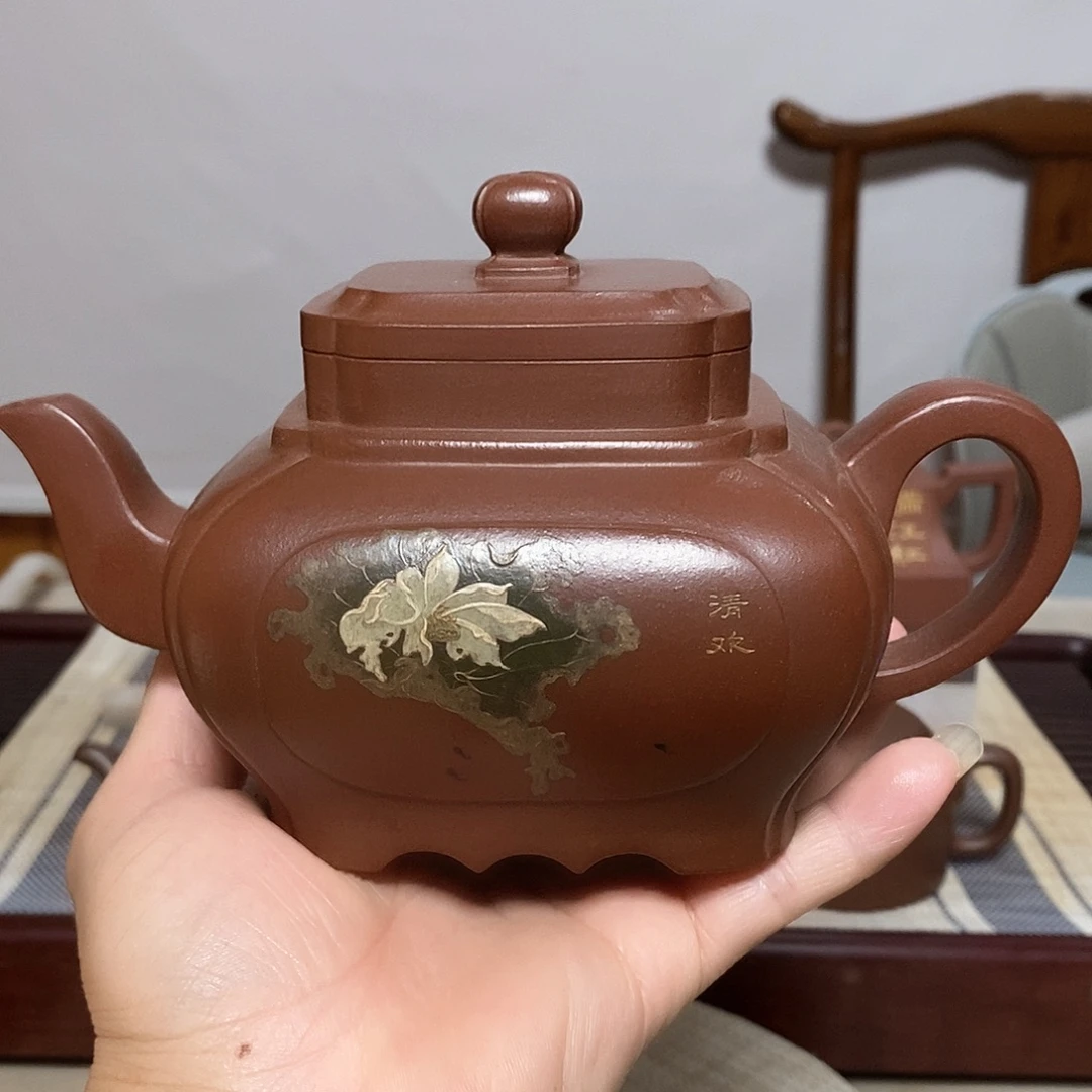 茶壶紫砂底槽清镜方