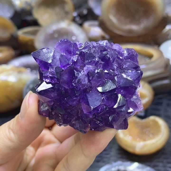 未镶嵌珠宝半成品紫晶