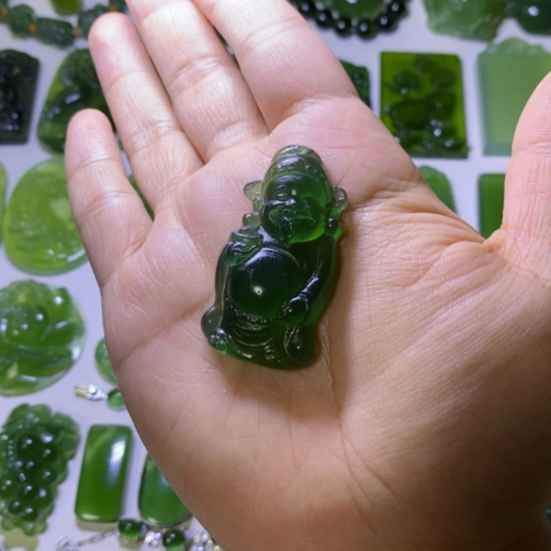 【闪购商品】未镶嵌蛇纹石玉颈饰