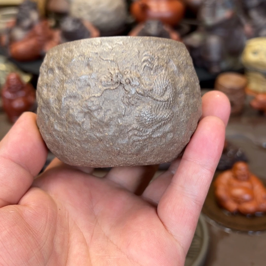 茶宠紫砂紫砂主人杯