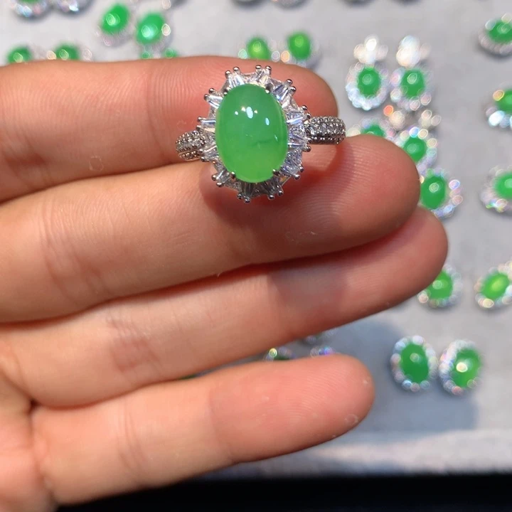 翡翠未镶嵌戒指翡翠戒指