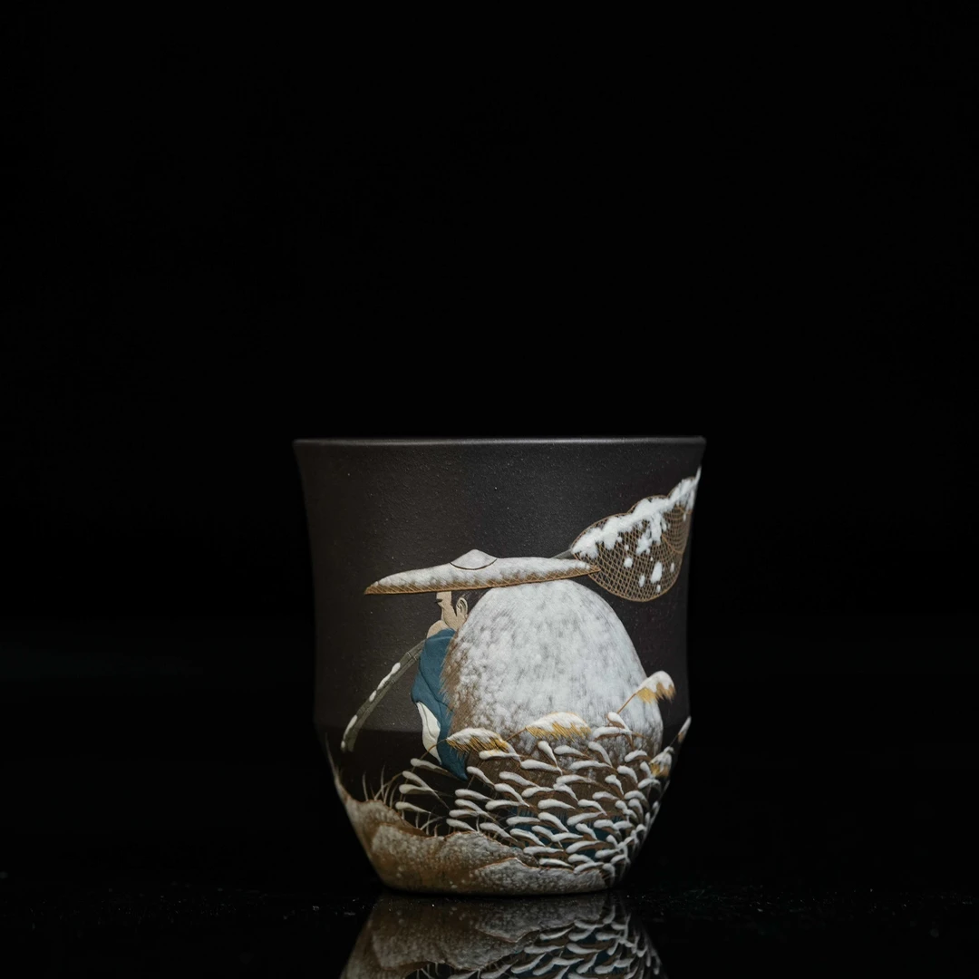 【匋斋】 （ 珍）独钓寒江雪/厂黑/高