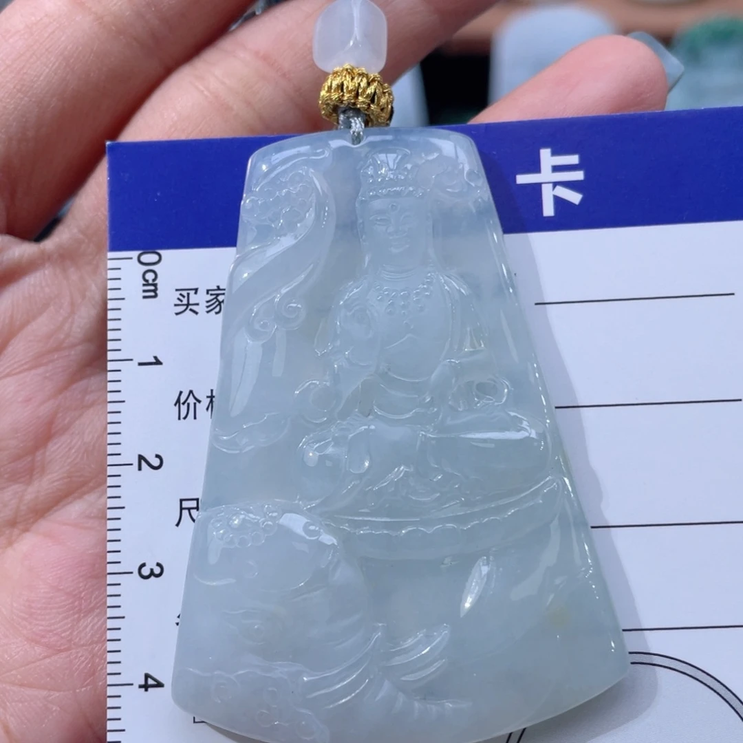 颈饰未镶嵌翡翠普贤