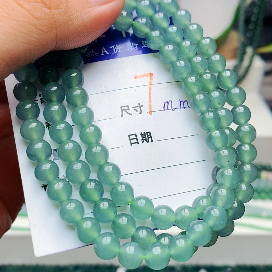 翡翠未镶嵌手链翡翠