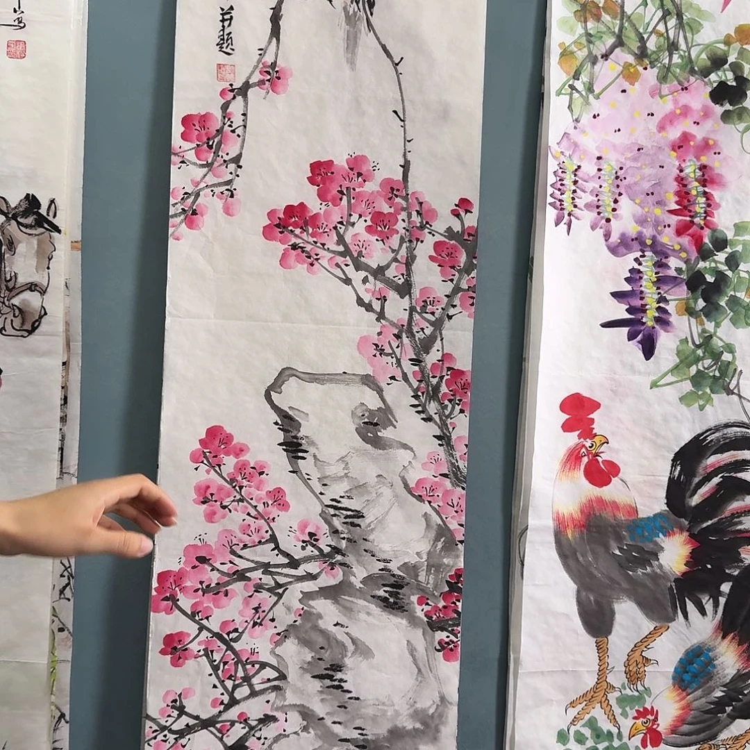 纯手绘的好看作品