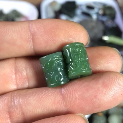 手链未镶嵌和田玉（糖玉）萌*