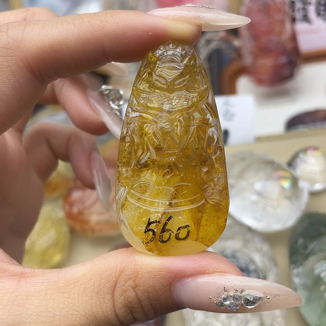 颈饰未镶嵌水晶天然