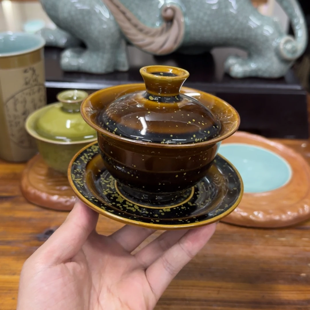 龙泉青瓷茶具微瑕7970