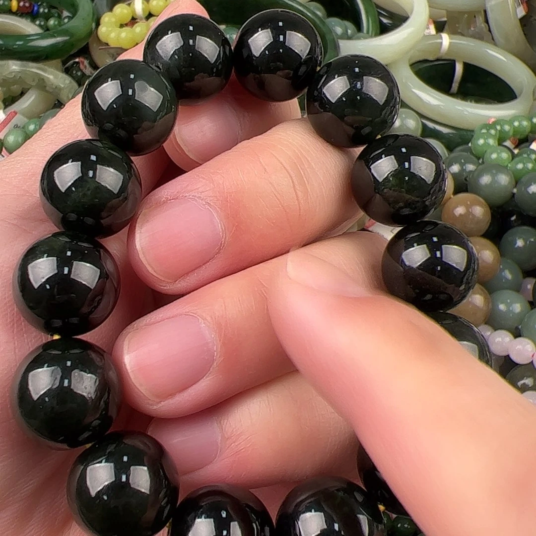 和田玉手链未镶嵌